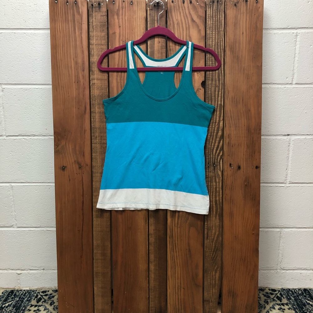Old navy size extra small blue tank top - Picture 2 of 6
